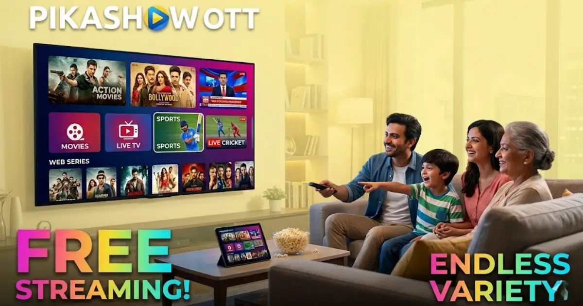 Pikashow OTT – Watch Unlimited Movies, Live TV & Sports for Free